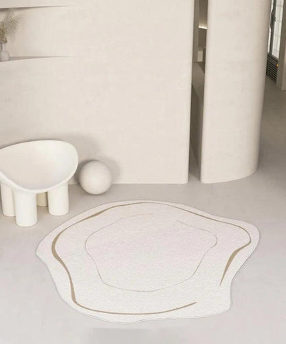 Vloerkleed - LuxeWeave - Geometrisch Design - Elegante Beige