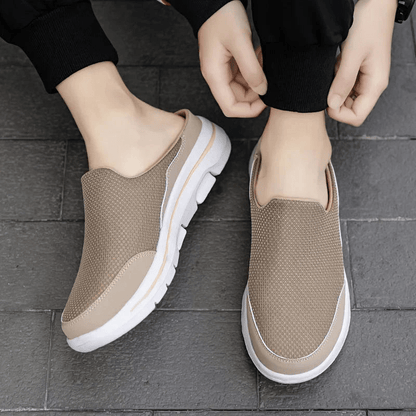Comfortabele Heren Pantoffels - ComfortEase - Zachte Kussens - Ademend Materiaal