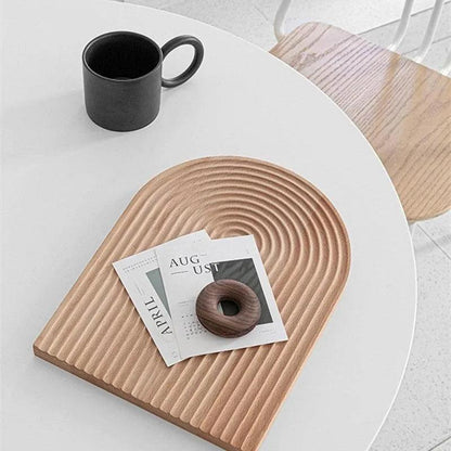 Houten Dienblad - DecorWood - Moderne Platter - Stijlvol Keukengerei