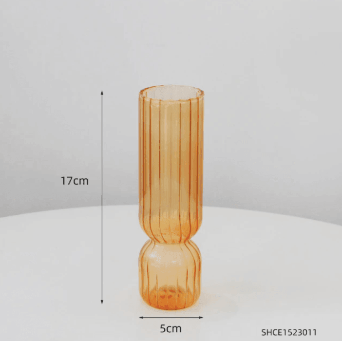 Glazen Vaas - NordicAura - Scandinavische Stijl - Elegante Ontwerp