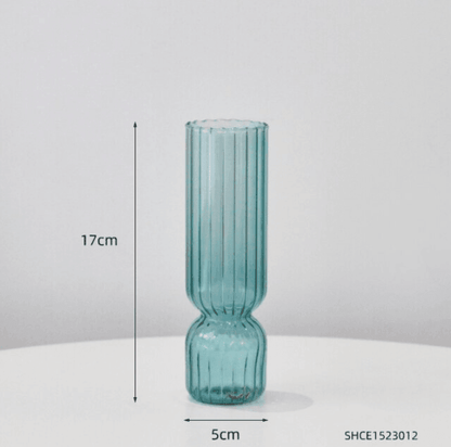 Glazen Vaas - NordicAura - Scandinavische Stijl - Elegante Ontwerp