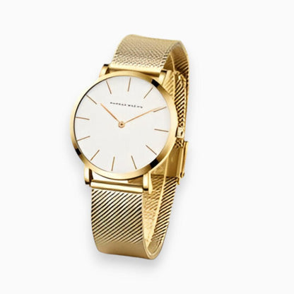Dames Titanium Horloge - Elantra - Elegante Jurk Stijl - Luxe Lichtgewicht Ontwerp