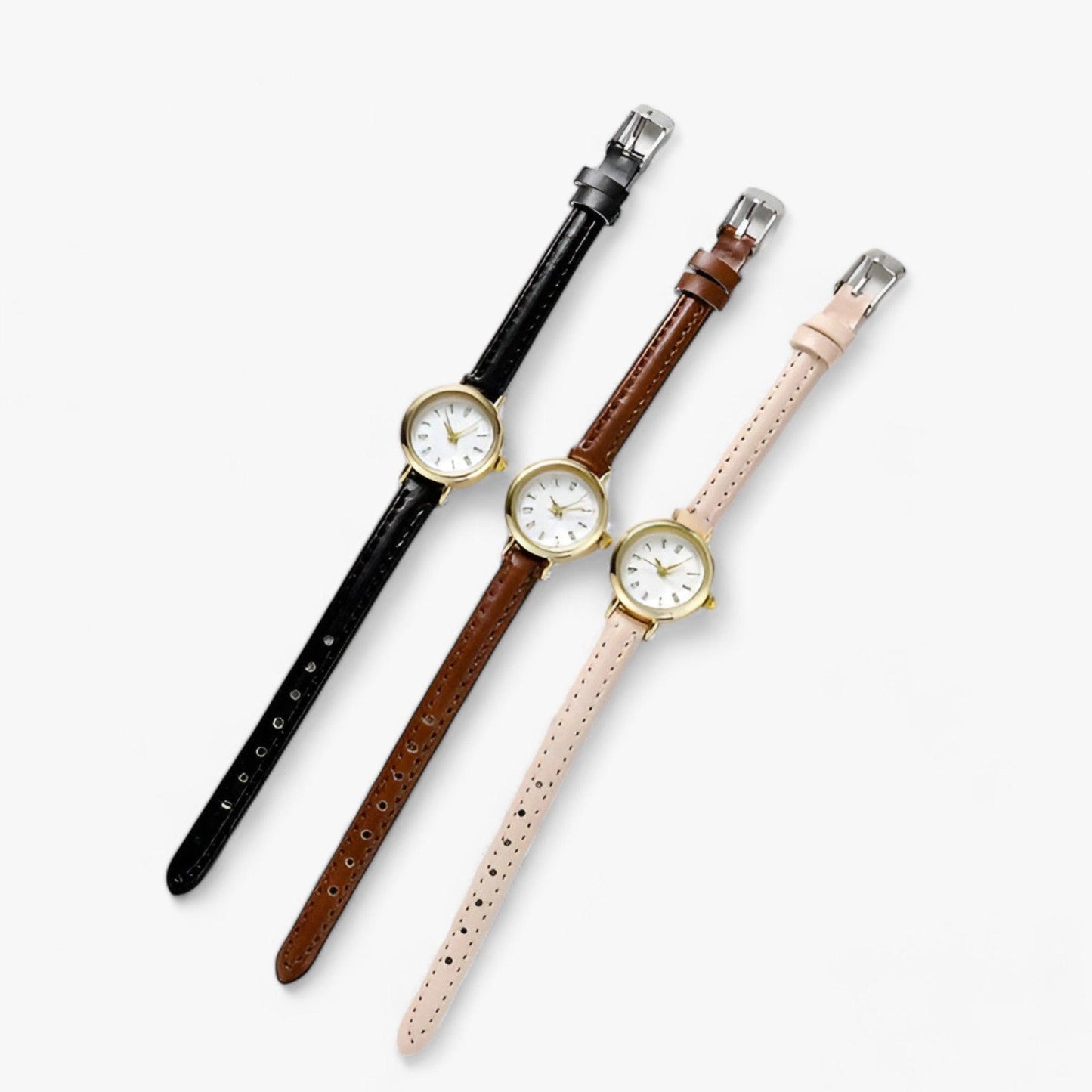Klein Rond Horloge - TimeCraft - Chic Design - Dagelijkse Elegant