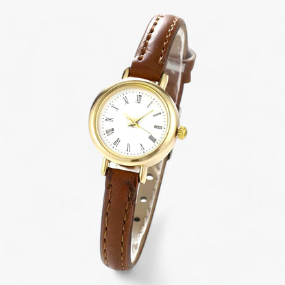 Klein Rond Horloge - TimeCraft - Chic Design - Dagelijkse Elegant