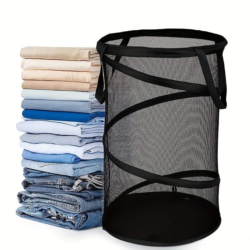 Wasmand - FlexiBin - Vouwbaar Mesh - Ruimtebesparend Design
