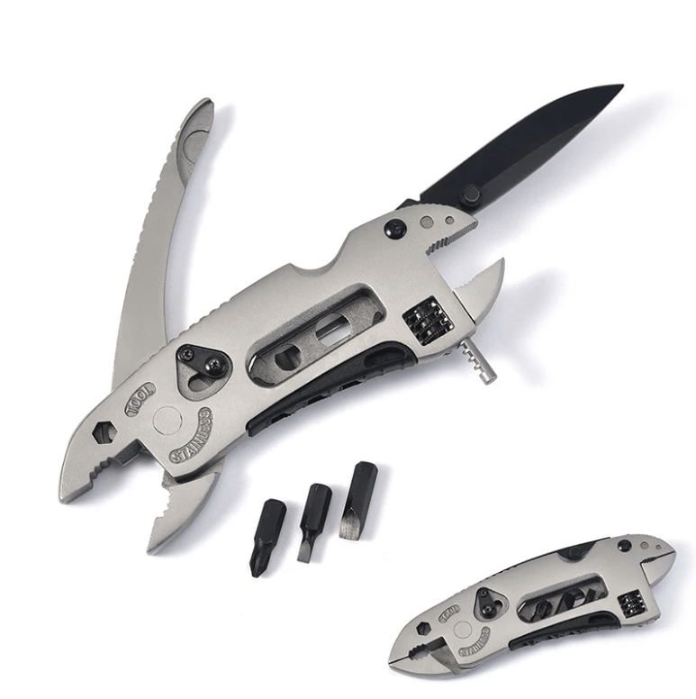 Buiten Multi Tool - FlexPro - Alles-in-één Sleutel - Compact Overlevingstool
