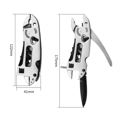 Buiten Multi Tool - FlexPro - Alles-in-één Sleutel - Compact Overlevingstool