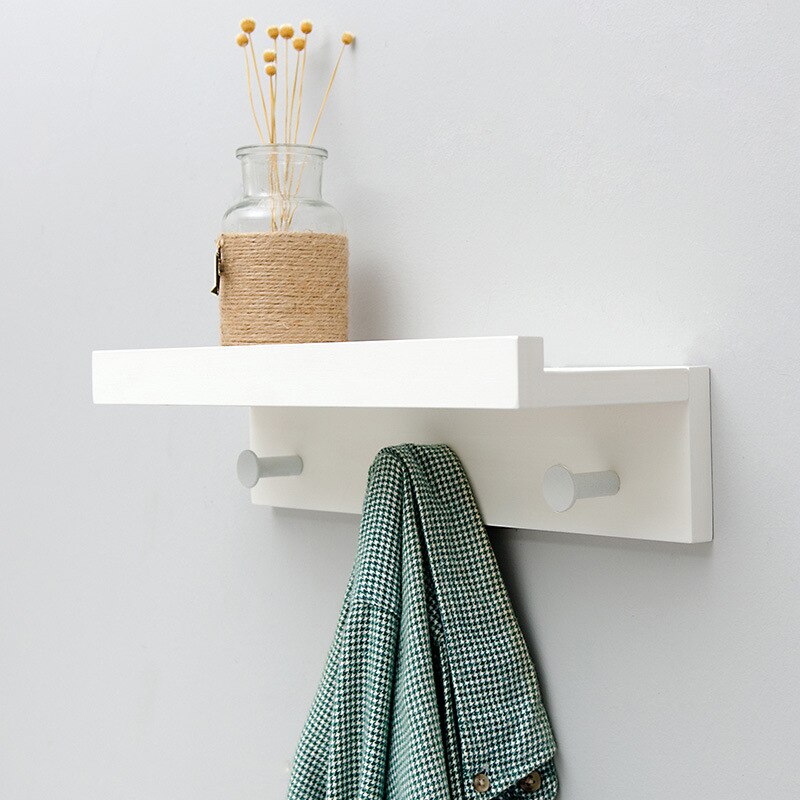 Wandplank - StoreMax - Kapstok Haken - Wandgemonteerde Rek