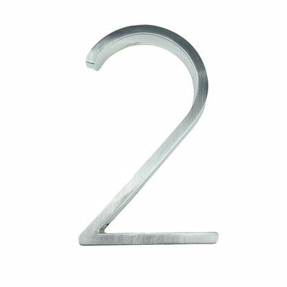 Huisnummers - SilverLine - Modern Design - Duurzaam Materiaal