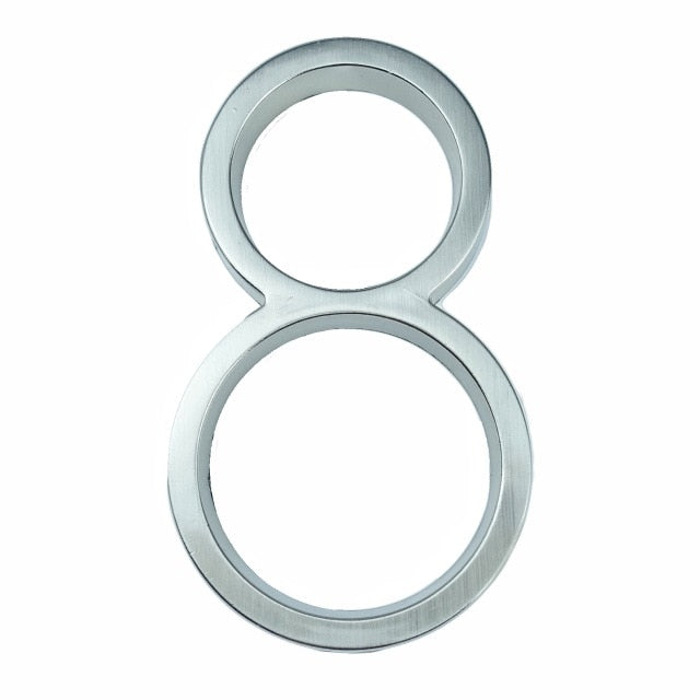 Huisnummers - SilverLine - Modern Design - Duurzaam Materiaal