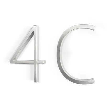 Huisnummers - SilverLine - Modern Design - Duurzaam Materiaal