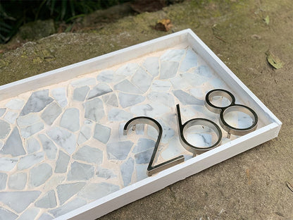 Huisnummers - SilverLine - Modern Design - Duurzaam Materiaal