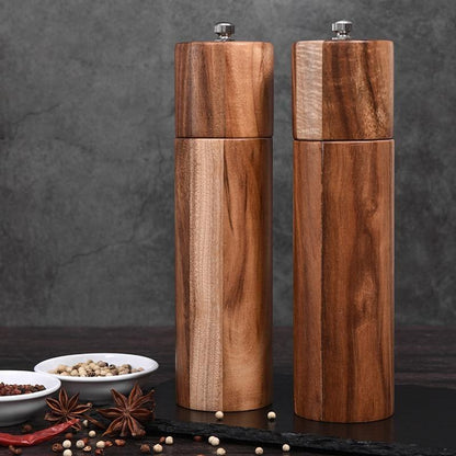 Zout- en pepermolen - SpiceLoom - Verstelbare maalgraad - Elegante houten afwerking
