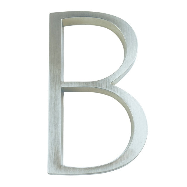 Huisnummers - SilverLine - Modern Design - Duurzaam Materiaal