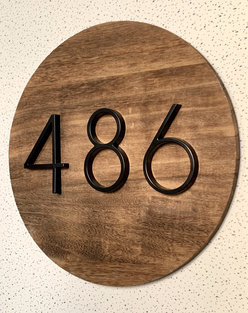 Huisnummers - Numera - Modern Ontwerp - Duurzaam Materiaal