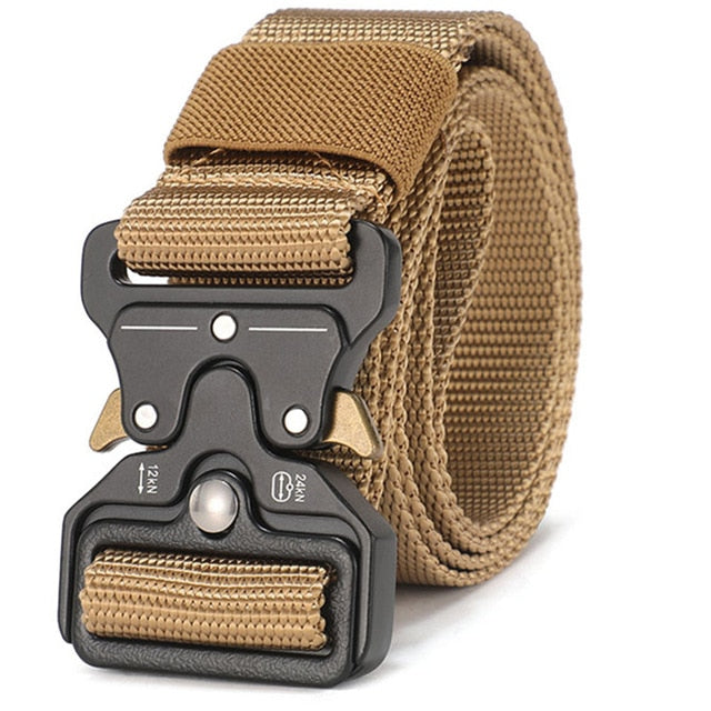 Tactische Riem - FlexiGrip - Duurzaam Nylon - Verstelbaar Comfort