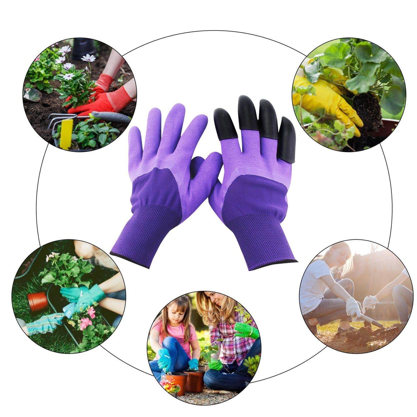 Tuinhandschoenen - ClawPro - Vingerklauwen - Duurzaam Latex