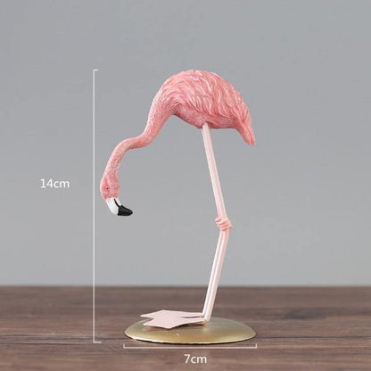 Beeldjes - TropiCharm - Exotisch Design - Flamingo Decor