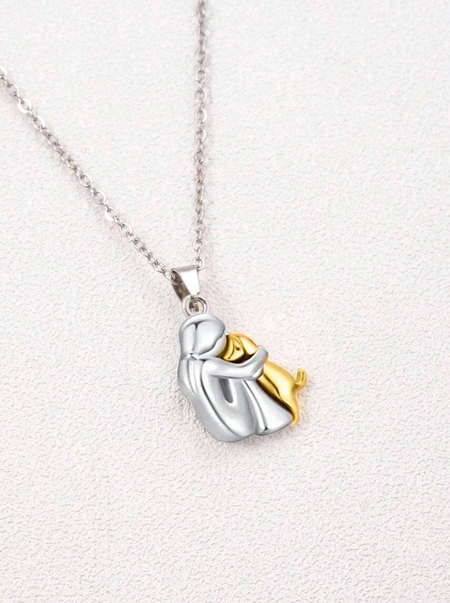 Huisdier Ketting - PawLink - Twee-Kleurig Design - Hond Hanger