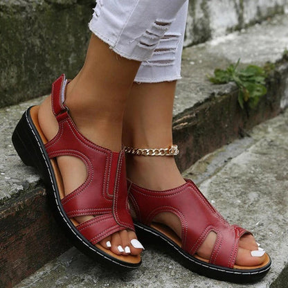 Dames Orthopedische Sandalen - Velvyna - Stevige Voetboog Ondersteuning - Stijlvol Zomerschoeisel