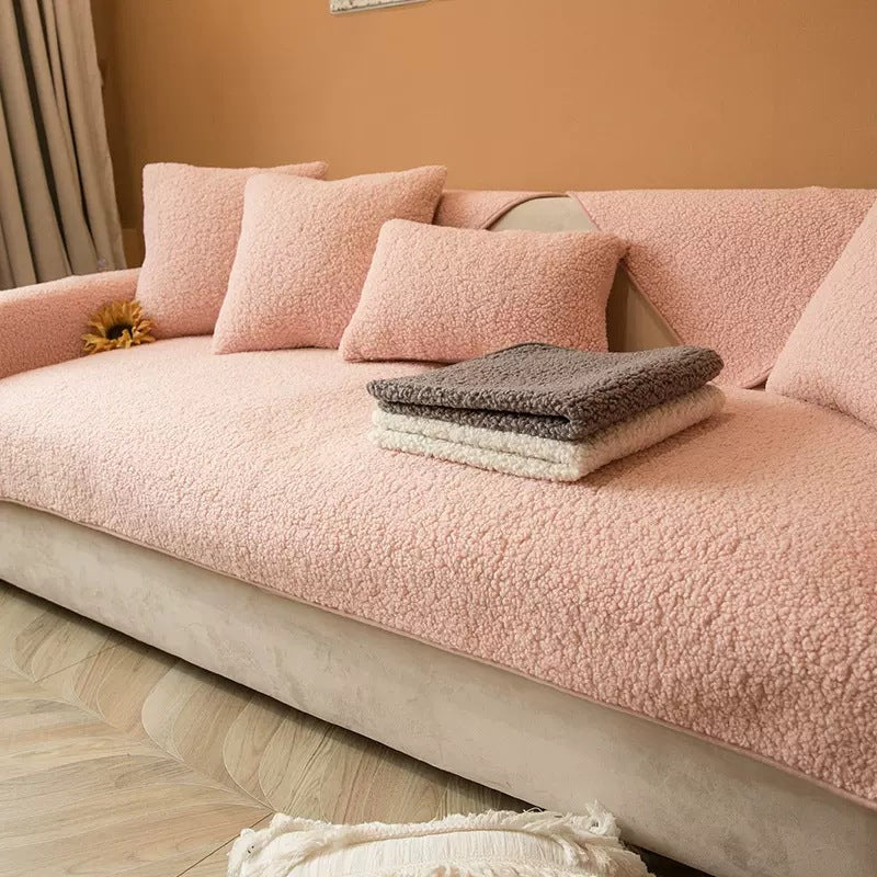 Sofakussen - ComfortFlex - Antislip Pluche - Vier Seizoenen Bescherming