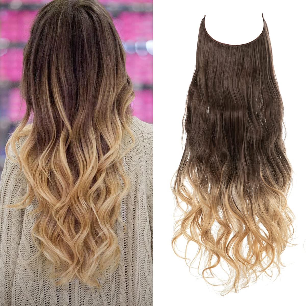 Haarverlenging - GlamLocks - Onzichtbare Stijl - Moeiteloze Volume