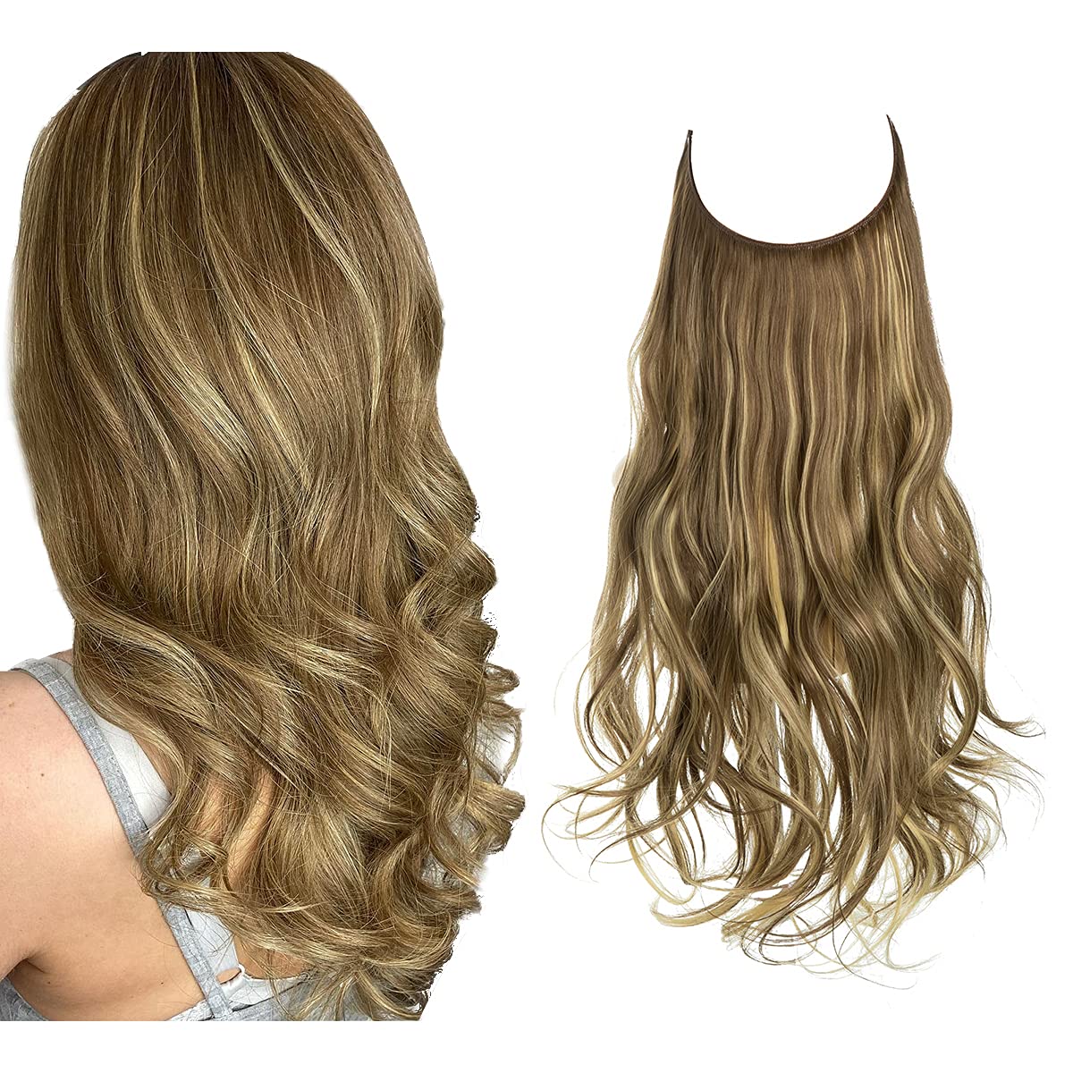 Haarverlenging - GlamLocks - Onzichtbare Stijl - Moeiteloze Volume