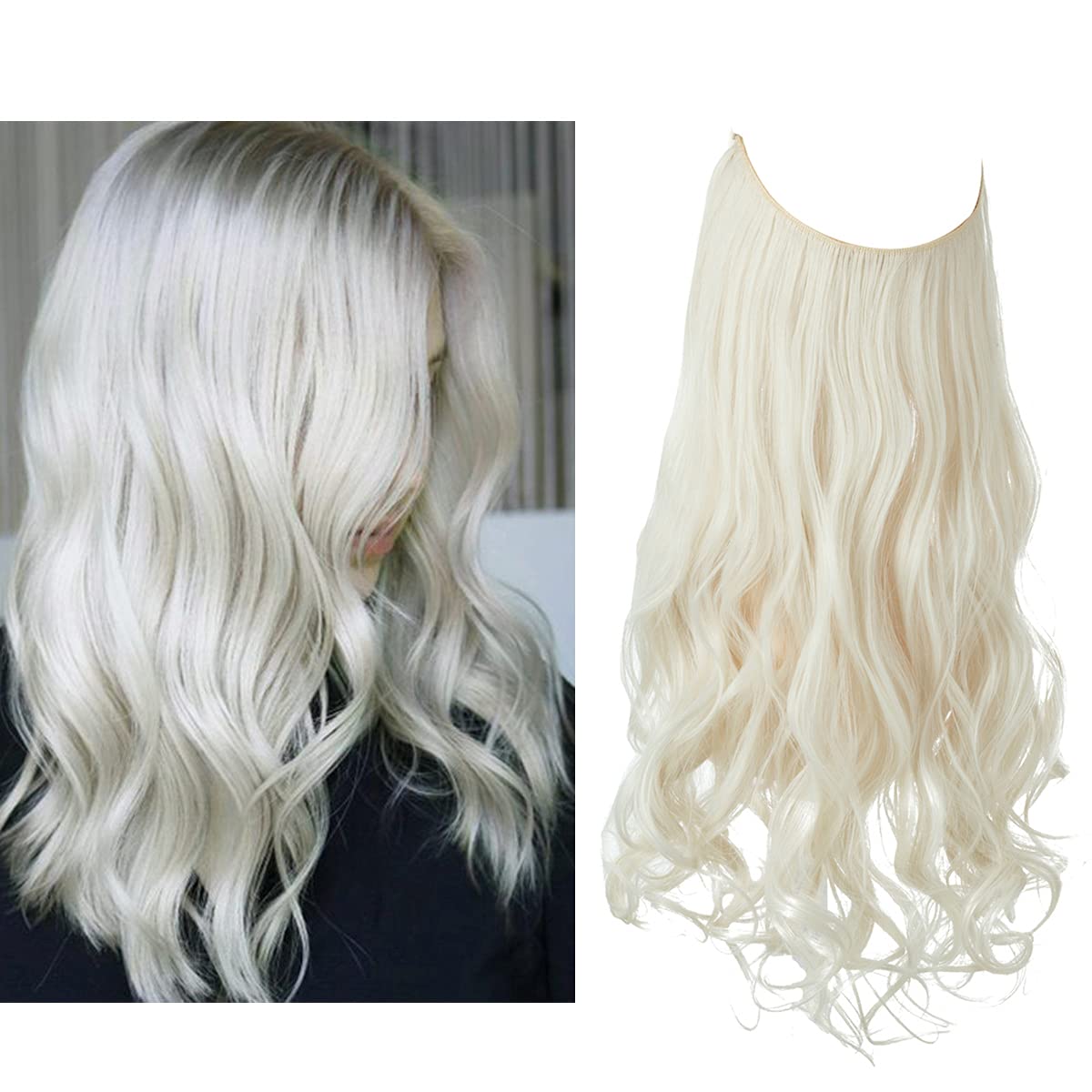Haarverlenging - GlamLocks - Onzichtbare Stijl - Moeiteloze Volume