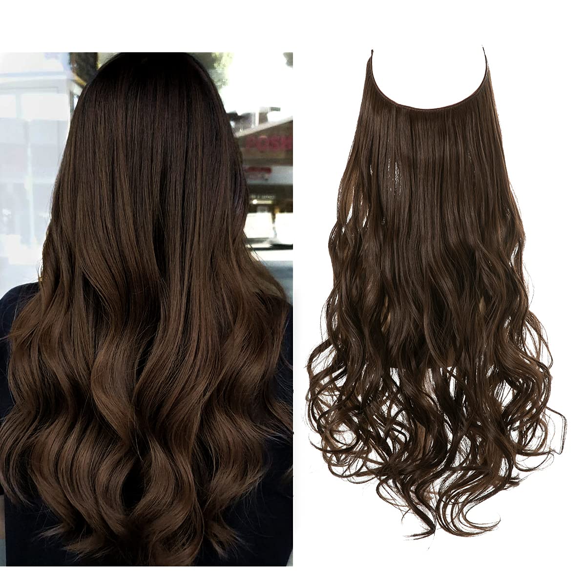 Haarverlenging - GlamLocks - Onzichtbare Stijl - Moeiteloze Volume