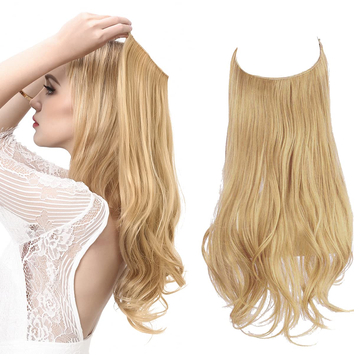 Haarverlenging - GlamLocks - Onzichtbare Stijl - Moeiteloze Volume