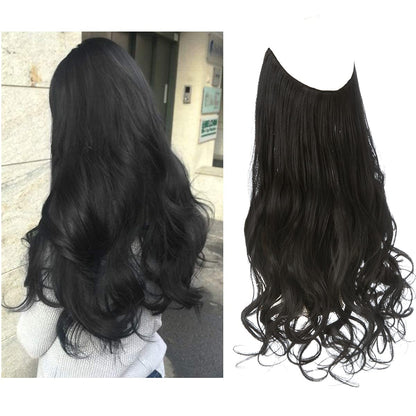 Haarverlenging - GlamLocks - Onzichtbare Stijl - Moeiteloze Volume