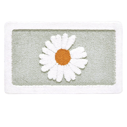 Badmat - SoftTouch - Bloemenprint - Machinewasbaar