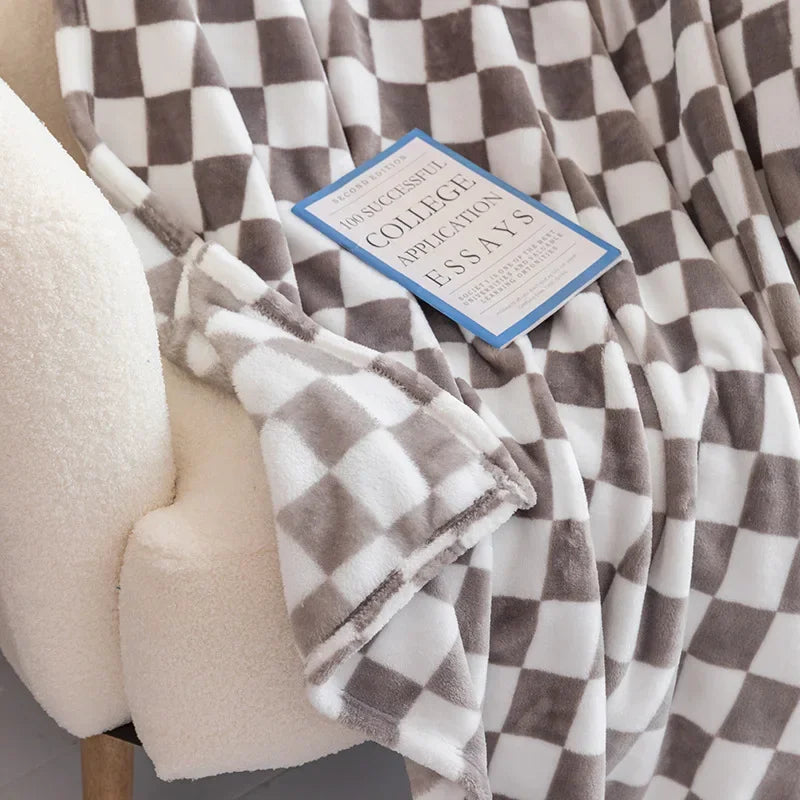 Dekentje - CozyHome - Retro Plaid - Zachte Flanel