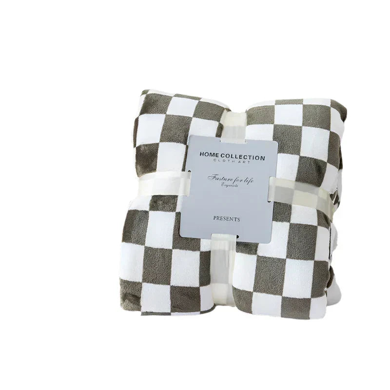 Dekentje - CozyHome - Retro Plaid - Zachte Flanel