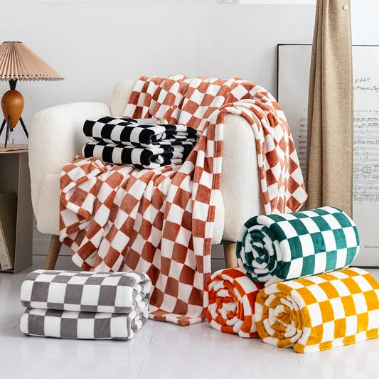 Dekentje - CozyHome - Retro Plaid - Zachte Flanel
