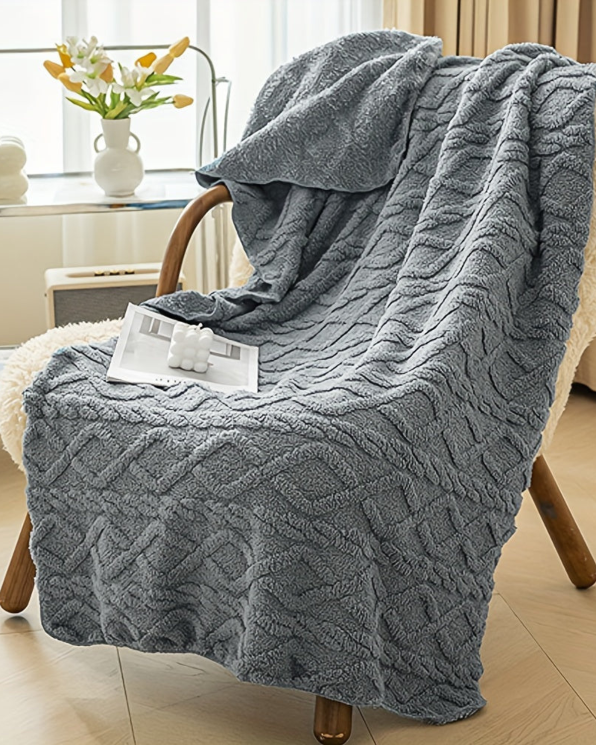 Plaid Deken - EleganceTouch - Zacht Comfort - Omkeerbaar Design