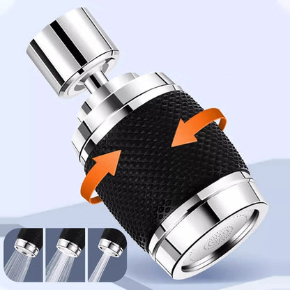 Kraanfilter - AquaFlow - 360 Graden Rotatie - Anti-Spat Ontwerp