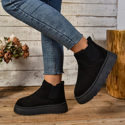 Winterlaarzen - SnowFlex - Suède Leer - Pluche Warmte