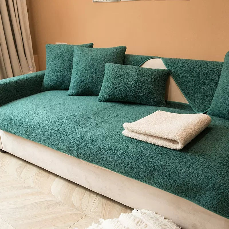 Sofakussen - ComfortFlex - Antislip Pluche - Vier Seizoenen Bescherming