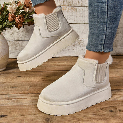 Winterlaarzen - SnowFlex - Suède Leer - Pluche Warmte