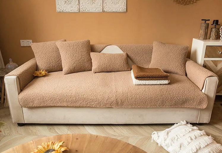 Sofakussen - ComfortFlex - Antislip Pluche - Vier Seizoenen Bescherming