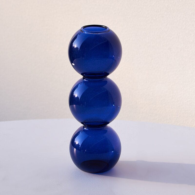 Glazen Vaas - BubbleGlass - Decoratief Design - Elegante Woondecoratie