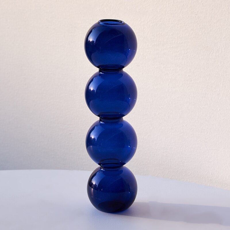 Glazen Vaas - BubbleGlass - Decoratief Design - Elegante Woondecoratie