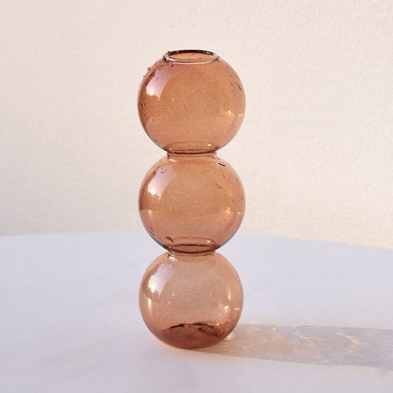 Glazen Vaas - BubbleGlass - Decoratief Design - Elegante Woondecoratie