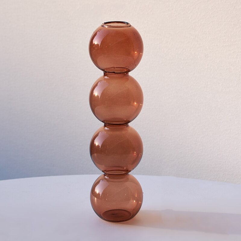Glazen Vaas - BubbleGlass - Decoratief Design - Elegante Woondecoratie