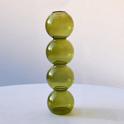 Glazen Vaas - BubbleGlass - Decoratief Design - Elegante Woondecoratie