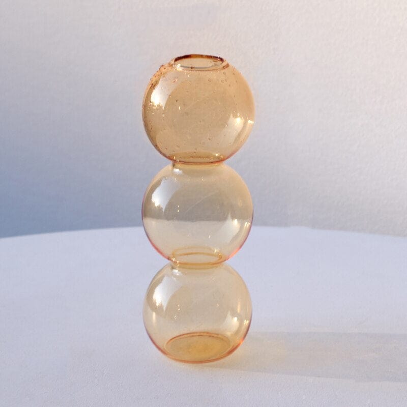 Glazen Vaas - BubbleGlass - Decoratief Design - Elegante Woondecoratie