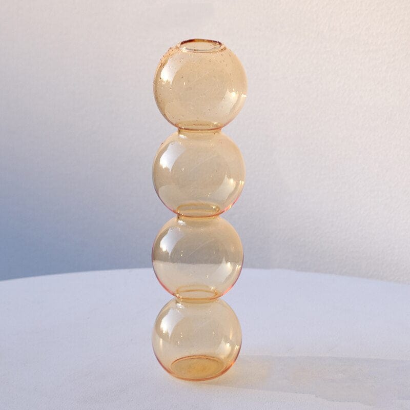 Glazen Vaas - BubbleGlass - Decoratief Design - Elegante Woondecoratie
