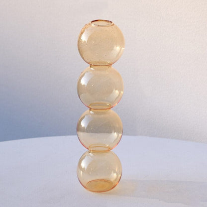 Glazen Vaas - BubbleGlass - Decoratief Design - Elegante Woondecoratie