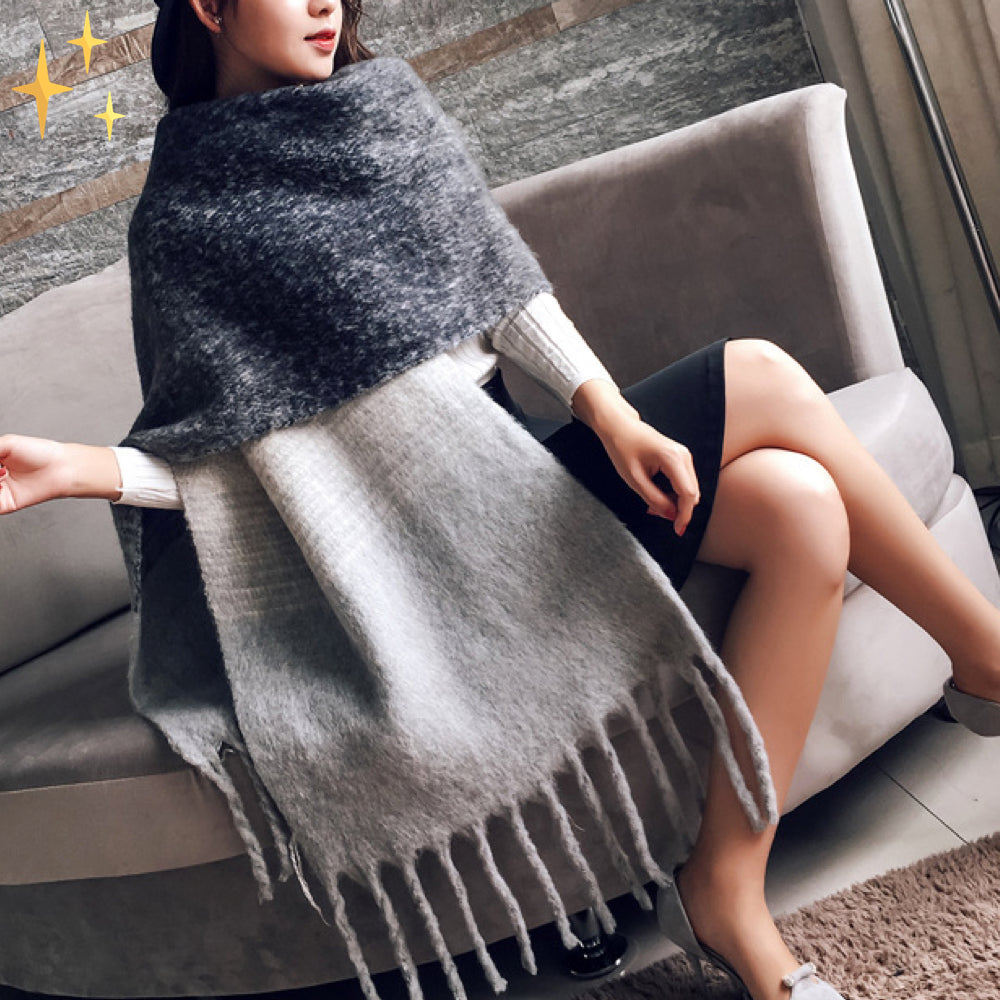 Cashmere Sjaal - LuxeWrap - Zachte Textuur - Elegante Accessoire
